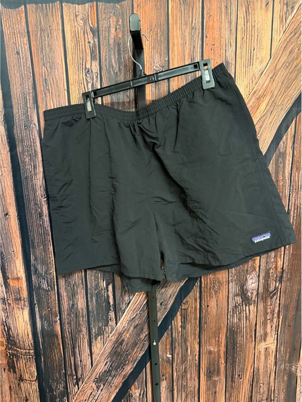 Patagonia Black Athletic Shorts XXL